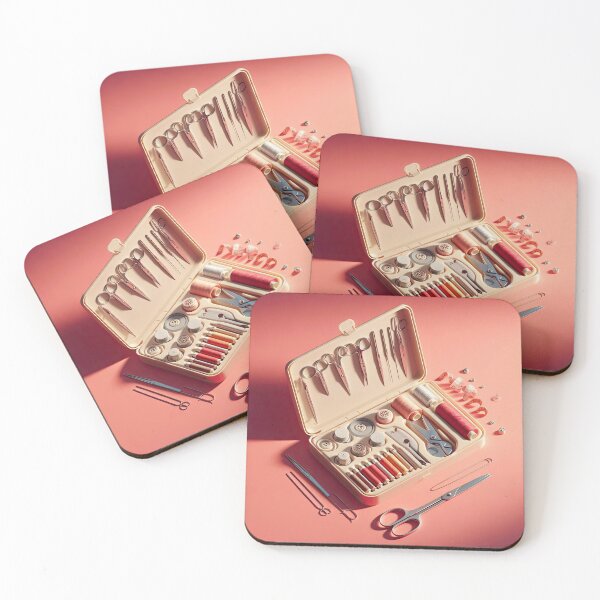 Item preview, Sewing Kit Minimalism Art Style designed and sold by artofuniverse.