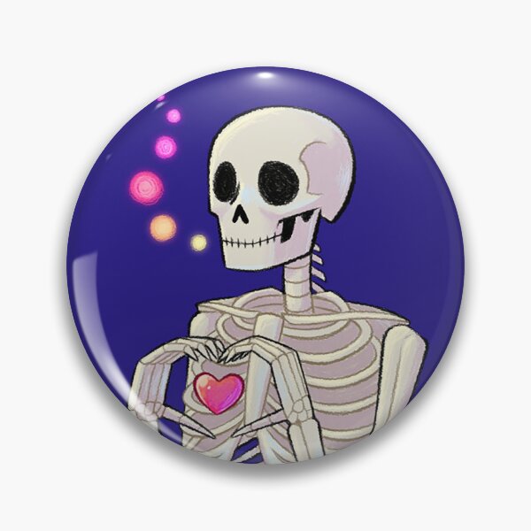 Item preview, hlvrai skeleton valentines day card designed and sold by the-rats-pizza.