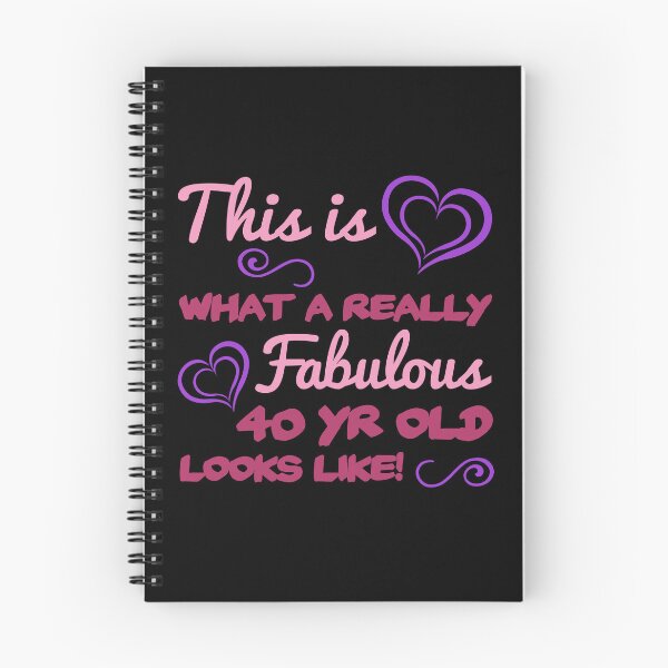 Item preview, Fabulous 40th Birthday For Women designed and sold by thepixelgarden.