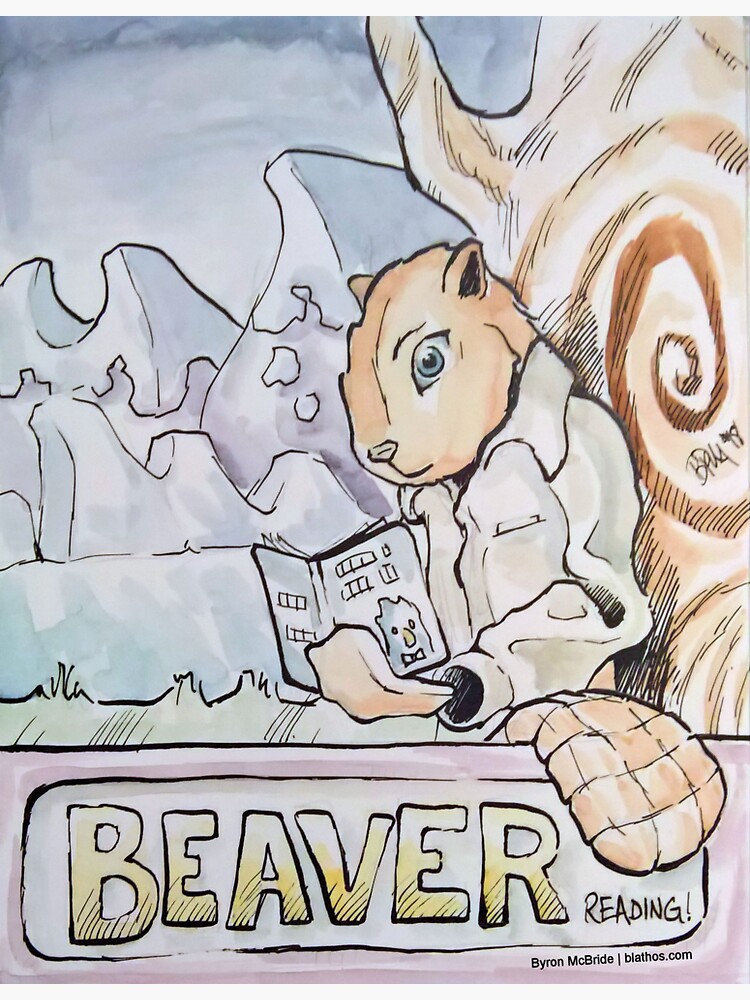 Beaver...Reading by ByronMcBride