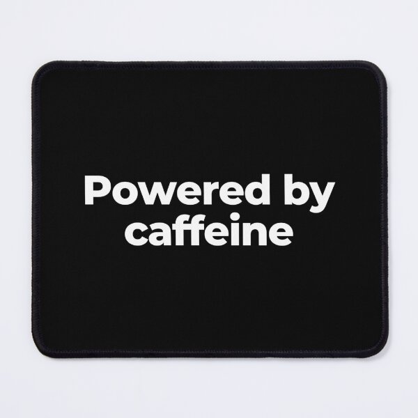 Item preview, Powered by caffeine designed and sold by MuzamilAhmed.