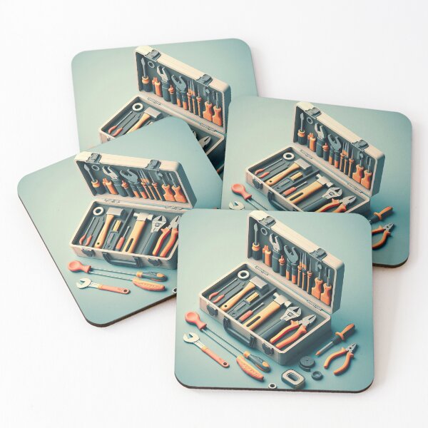 Item preview, Toolbox Minimalism Art Style designed and sold by artofuniverse.