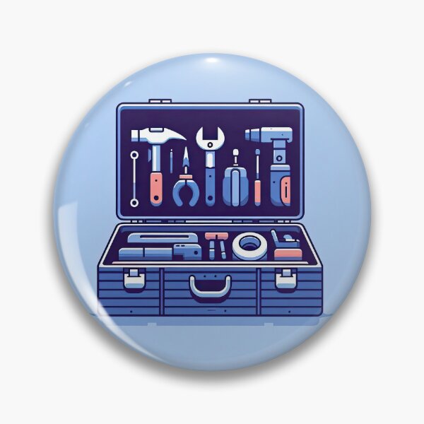 Item preview, Toolbox Minimalism Art Style designed and sold by artofuniverse.