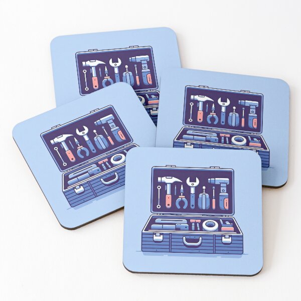 Item preview, Toolbox Minimalism Art Style designed and sold by artofuniverse.