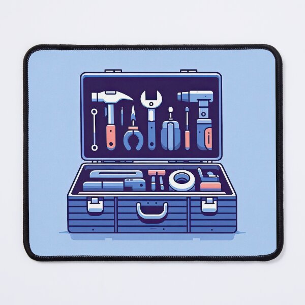 Item preview, Toolbox Minimalism Art Style designed and sold by artofuniverse.