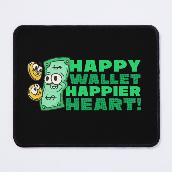 Item preview, Happy Wallet Happier Heart designed and sold by BesasDesigns.