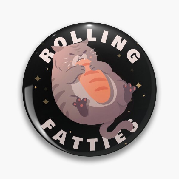Item preview, Rolling Fatties Chonk Cat Lover Gift Cat Mom Cat Dad Feline designed and sold by Glint-Design.