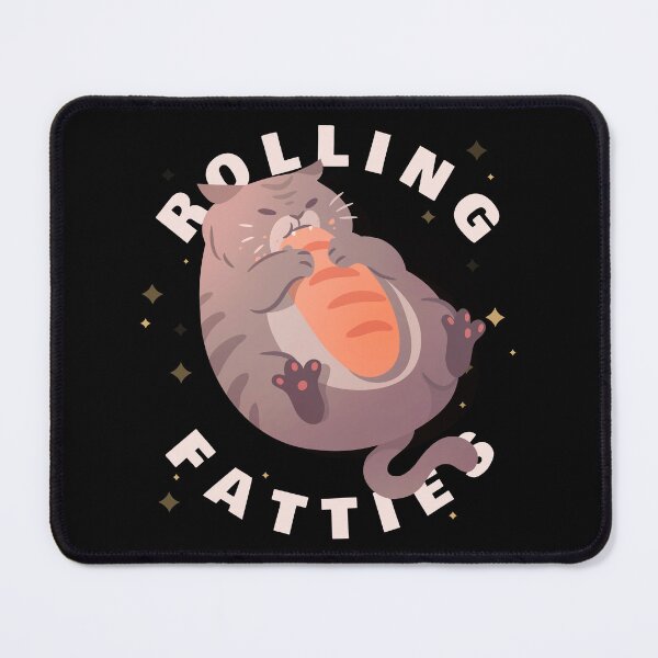 Item preview, Rolling Fatties Chonk Cat Lover Gift Cat Mom Cat Dad Feline designed and sold by Glint-Design.
