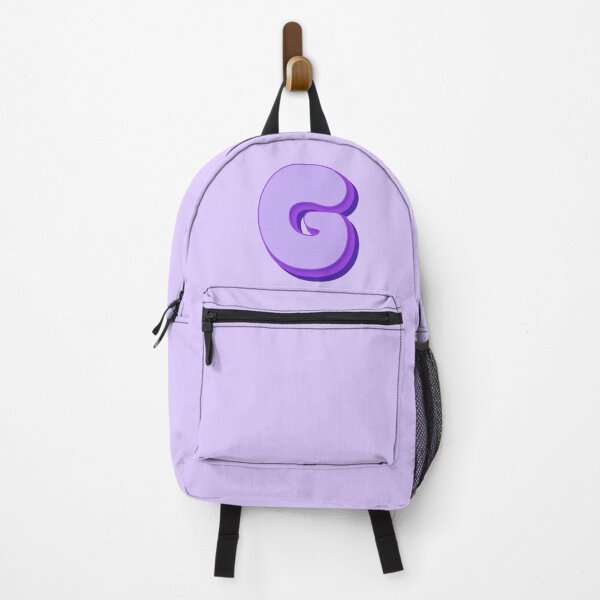 Item preview, Charming Retro Letter G - Personalized Baby Name Design - Cute Vintage Style Typography - Purple & Lilac Colors - Custom Initial G designed and sold by TheIconShop.