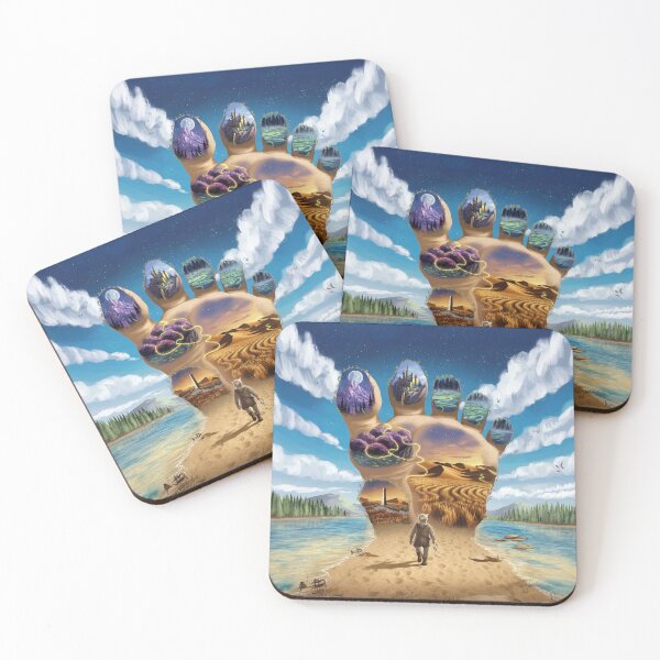 Item preview, Footprint of Journey Fantasy Art designed and sold by ZetaDream.