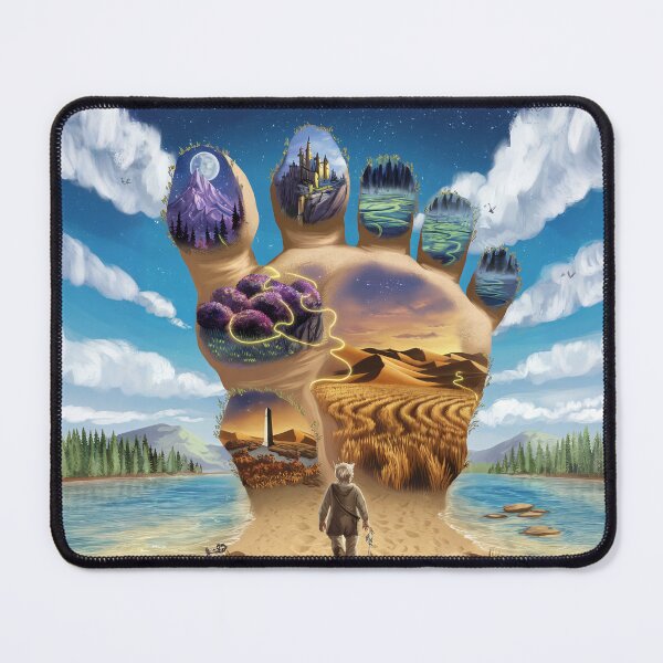 Item preview, Footprint of Journey Fantasy Art designed and sold by ZetaDream.