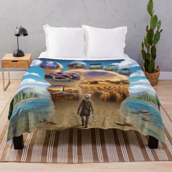 Item preview, Footprint of Journey Fantasy Art designed and sold by ZetaDream.
