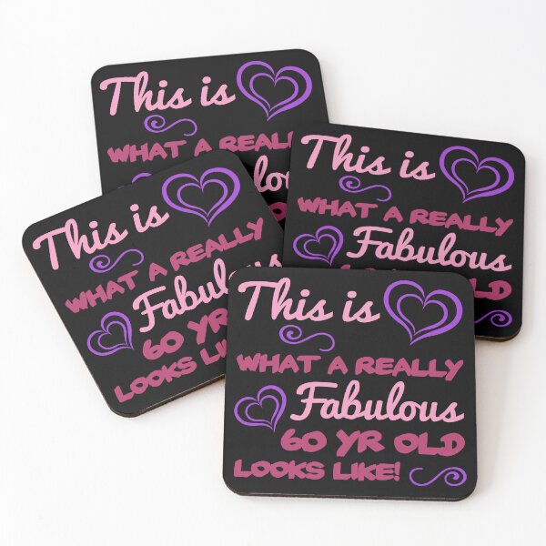 Item preview, Fabulous 60th Birthday For Women designed and sold by thepixelgarden.