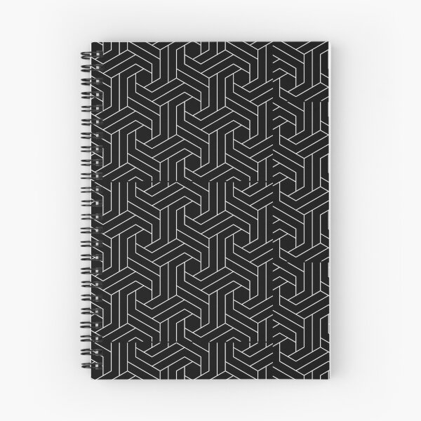 Aperçu de l'œuvre Texture géométrique noir et blanc créée et vendue par MSwiftCreations.