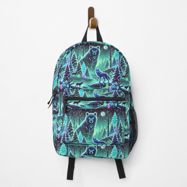 Item preview, The Glowing Forest: A Mystical Realm of Bioluminescent Wildlife designed and sold by Meta2Physical.
