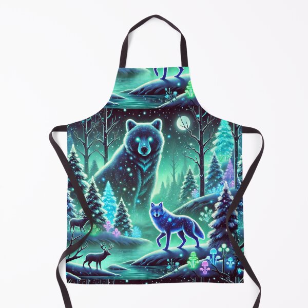 Item preview, The Glowing Forest: A Mystical Realm of Bioluminescent Wildlife designed and sold by Meta2Physical.