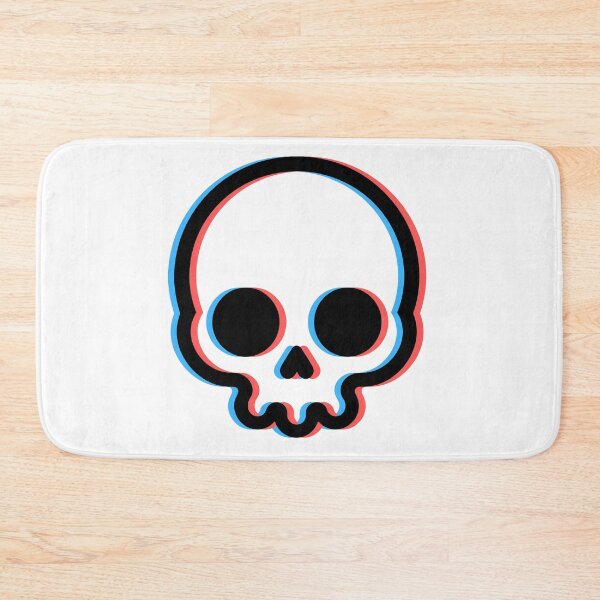 Item preview, Bold 3D Anaglyph Skull Design designed and sold by LipsLab.