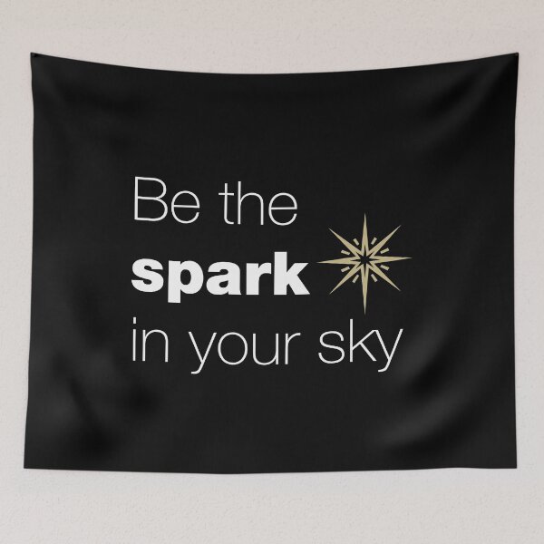 Item preview, Be the Spark in Your Sky – Inspire and Shine, Unique designed and sold by villacreativa.