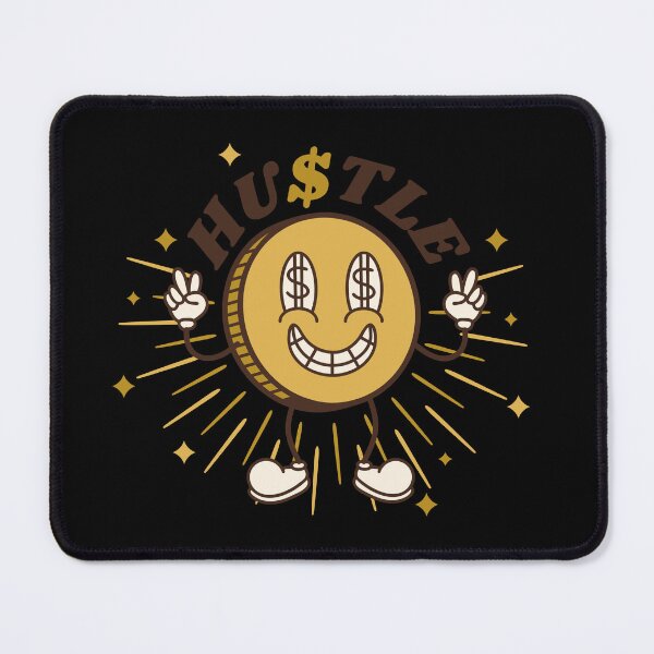 Aperçu de l'œuvre Crypto Bitcoin Hustle créée et vendue par BesasDesigns.