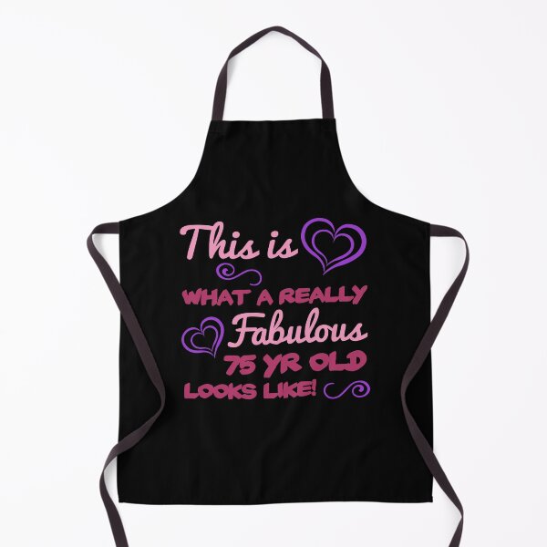 Item preview, Fabulous 75th Birthday For Women designed and sold by thepixelgarden.