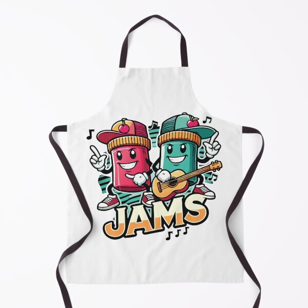 Item preview, Cool Jam Jar Cartoon Music Duo Funny Jams Design designed and sold by Coowo22.