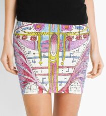 abstract VII Mini Skirt