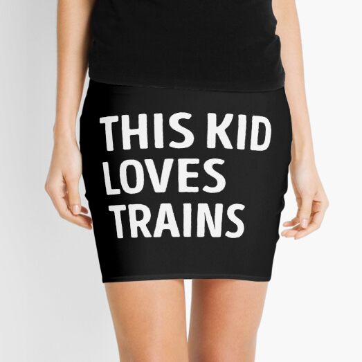 Item preview, This Kid Loves Trains Funny Train Lover designed and sold by RareBunny.
