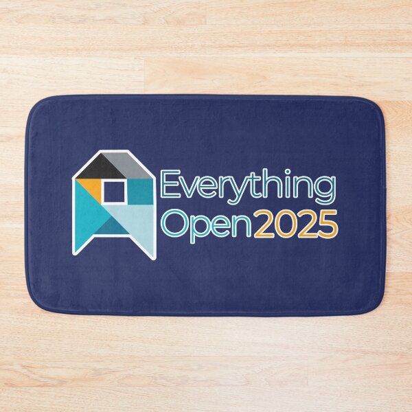 Item preview, Everything Open 2025 designed and sold by Linux Australia.