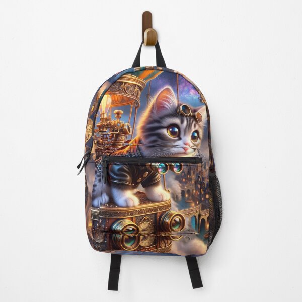 Item preview, Steampunk Adventure Kitten designed and sold by M-Y-A-R-T-.