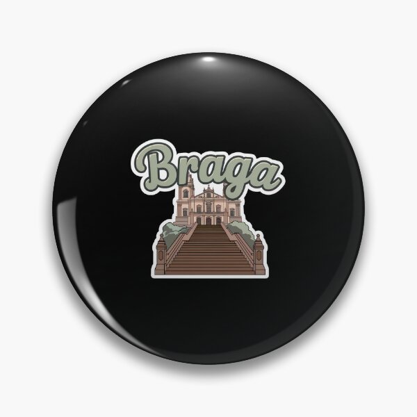Item preview, Braga Bom Jesus Staircase Iconic Portugal Illustration designed and sold by VisualArtsOasis.