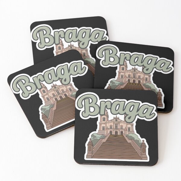 Item preview, Braga Bom Jesus Staircase Iconic Portugal Illustration designed and sold by VisualArtsOasis.