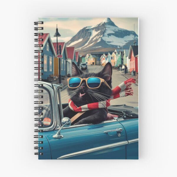 Item preview, Cat on tour - I love Greenland! - Nuuk designed and sold by lavka-xd.