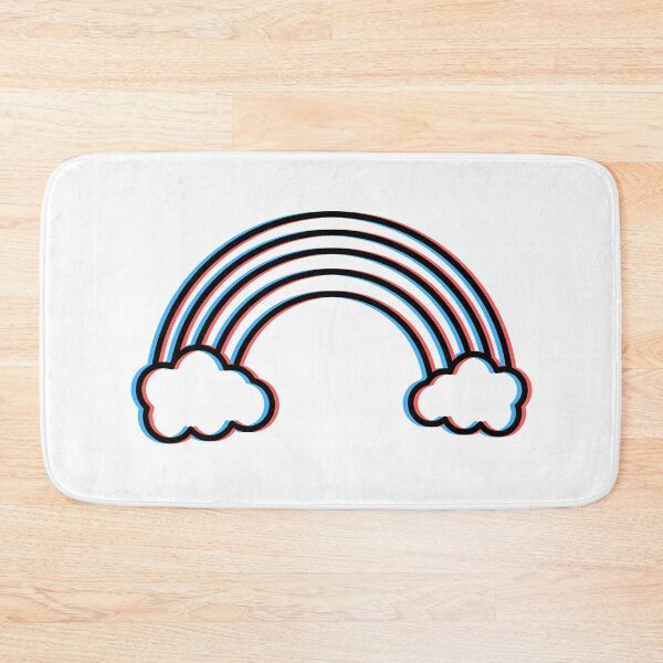 Item preview, 3D Anaglyph Rainbow in the Clouds designed and sold by LipsLab.