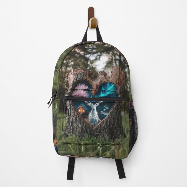 Item preview, Magical Forest Heart Tree Art designed and sold by ZetaDream.