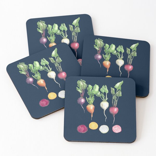 Item preview, Beets on parade (inky blue) designed and sold by Naomi-Bulger.