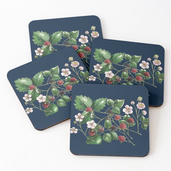 Item preview, Hedgerow fruit harvest (inky blue) designed and sold by Naomi-Bulger.