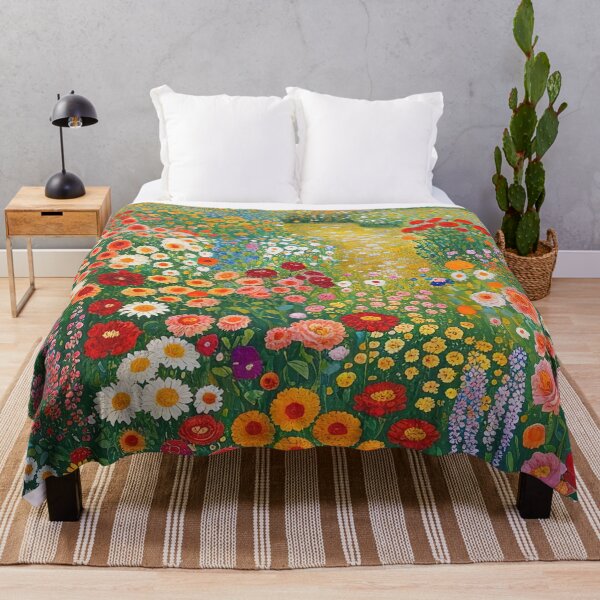 Item preview, Flower Garden Gustav Klimt designed and sold by maniacfitness.