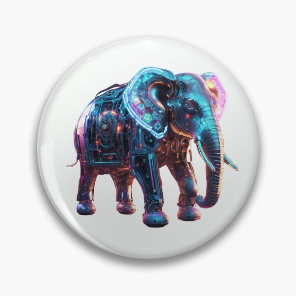 Item preview, The Elephant is Cybernetic, Mechanical, Steampunk. designed and sold by Ant Category.