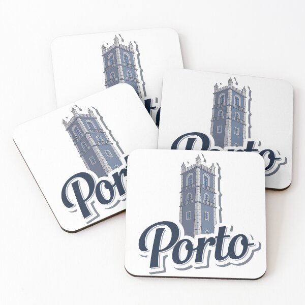 Item preview, Porto Clerigos Tower Illustration Iconic Portugal Design designed and sold by VisualArtsOasis.