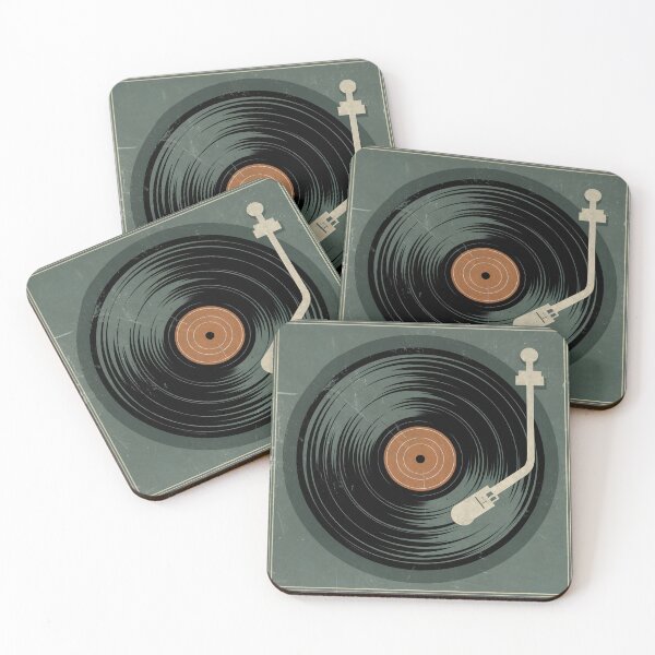 Item preview, Vintage Vinyl Record Minimalist Art designed and sold by Pattern-Parade.