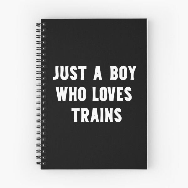 Item preview, Just A Boy Who Loves Trains Funny Train Lover designed and sold by RareBunny.