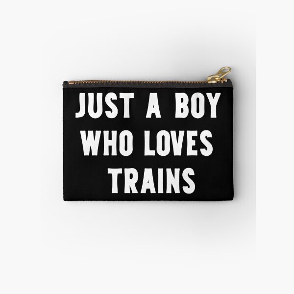 Item preview, Just A Boy Who Loves Trains Funny Train Lover designed and sold by RareBunny.