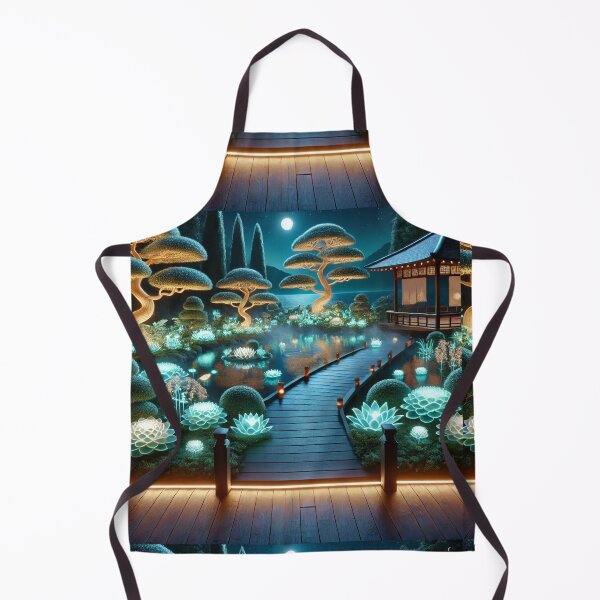 Item preview, The Glowing Zen Garden: A Tranquil Oasis of Light and Serenity designed and sold by Meta2Physical.
