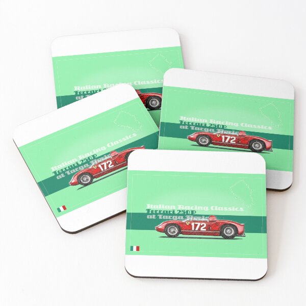Item preview, Ferrari at Targa Florio designed and sold by Theodor Decker.