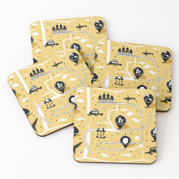 Item preview, destination map designed and sold by ericrautenbach.