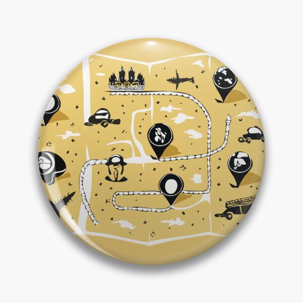 Item preview, destination map designed and sold by ericrautenbach.