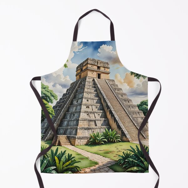 Item preview, Uxmal Mayan Ruins: The Pyramid of the Magician in Mexico designed and sold by LSVart.