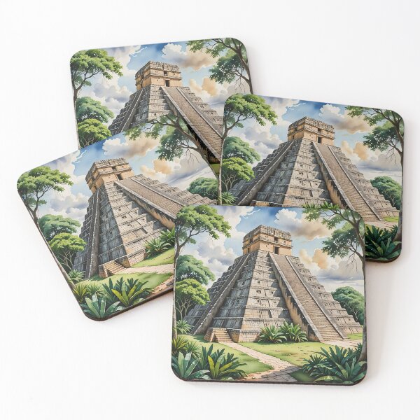 Item preview, Uxmal Mayan Ruins: The Pyramid of the Magician in Mexico designed and sold by LSVart.