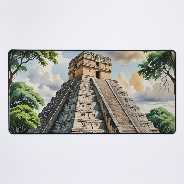 Item preview, Uxmal Mayan Ruins: The Pyramid of the Magician in Mexico designed and sold by LSVart.