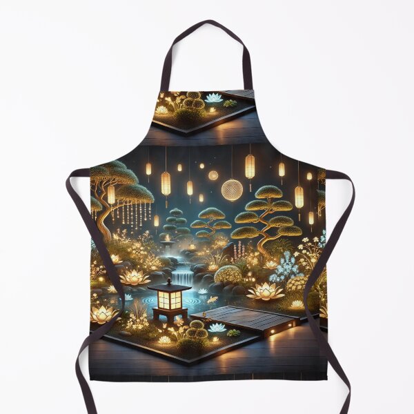 Item preview, The Glowing Japanese Garden: A Tranquil Oasis of Light and Serenity designed and sold by Meta2Physical.
